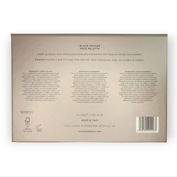 Iconic London Blaze Chaser Face Palette - Picture 4 of 7